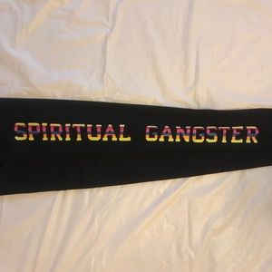 Spiritual gangster leggings XS